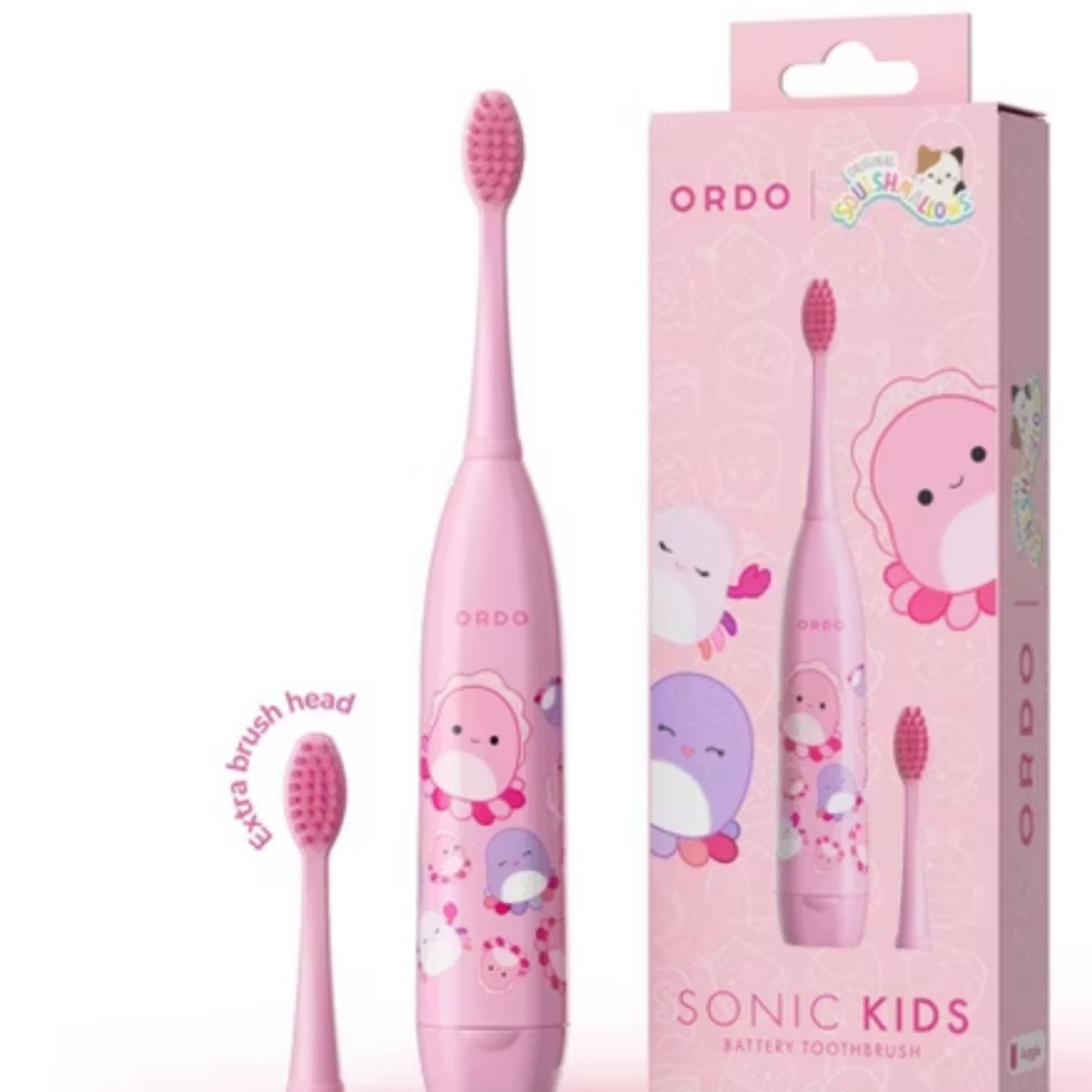 Squishmallows Pink Bath Tool for Skin and Hair